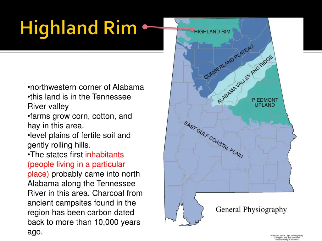 northwestern corner of alabama this land