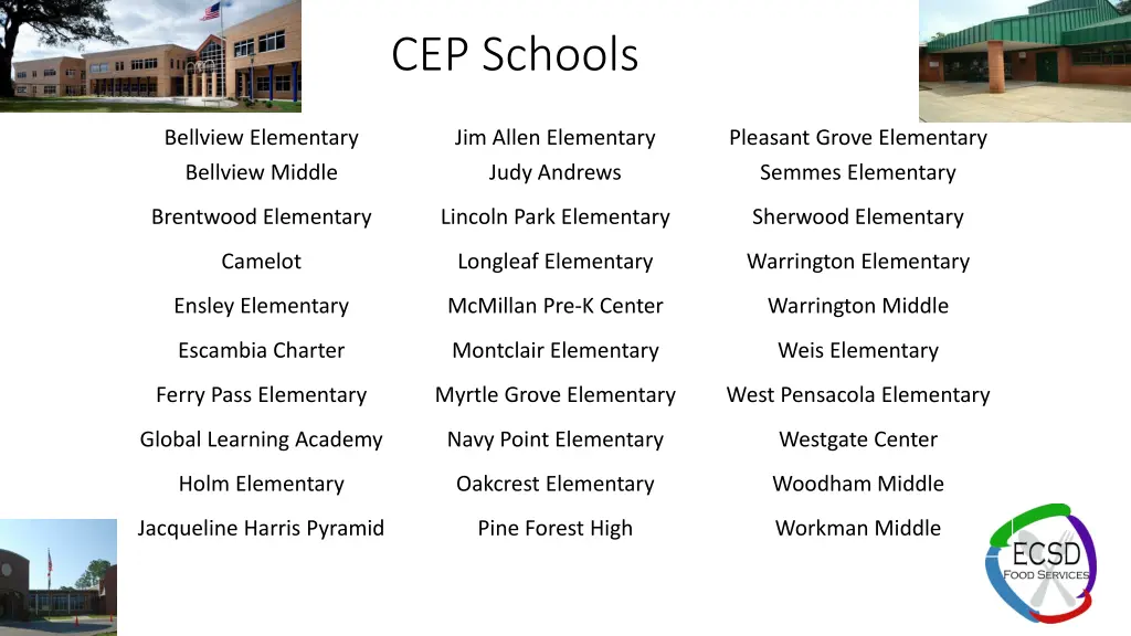 cep schools