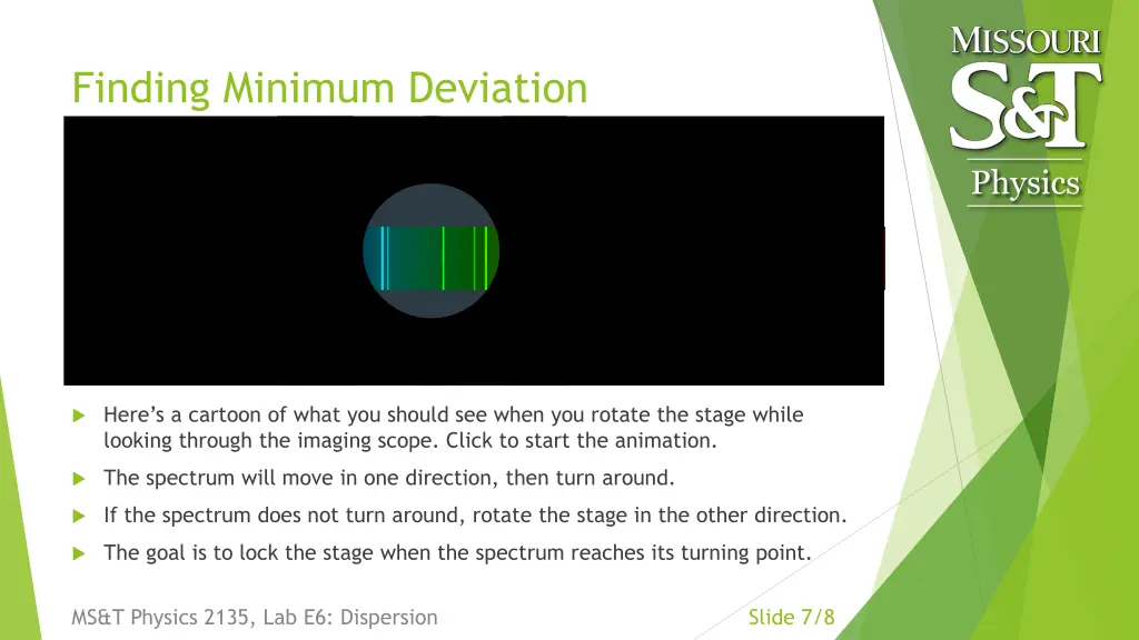 finding minimum deviation