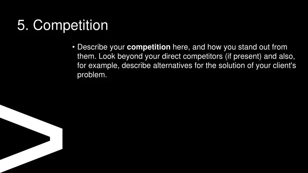 5 competition