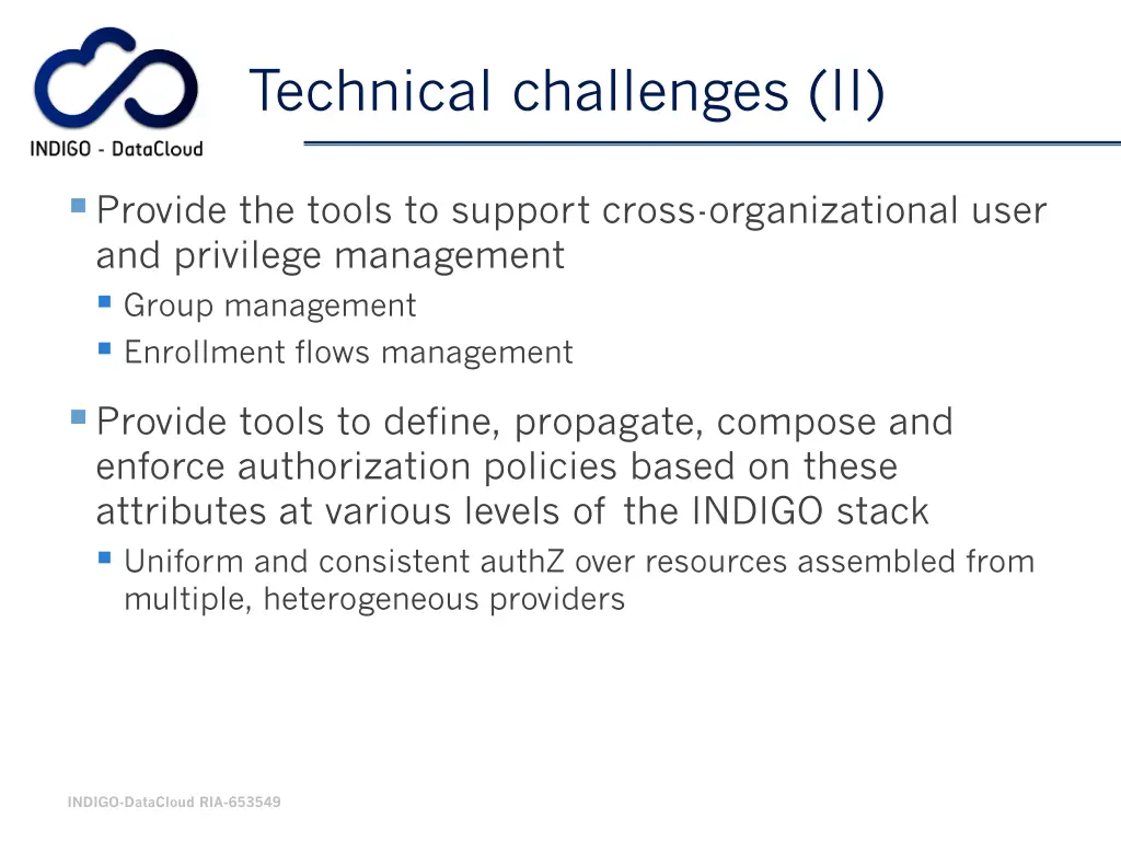 technical challenges ii