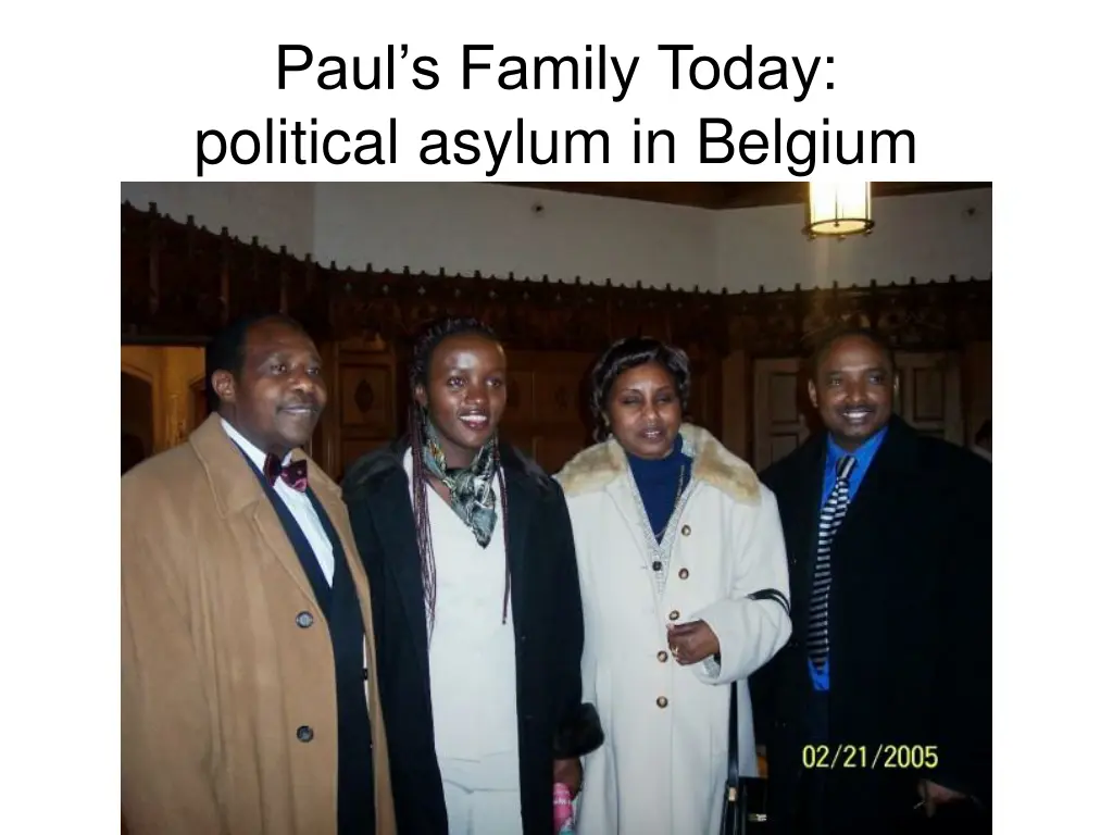 paul s family today political asylum in belgium