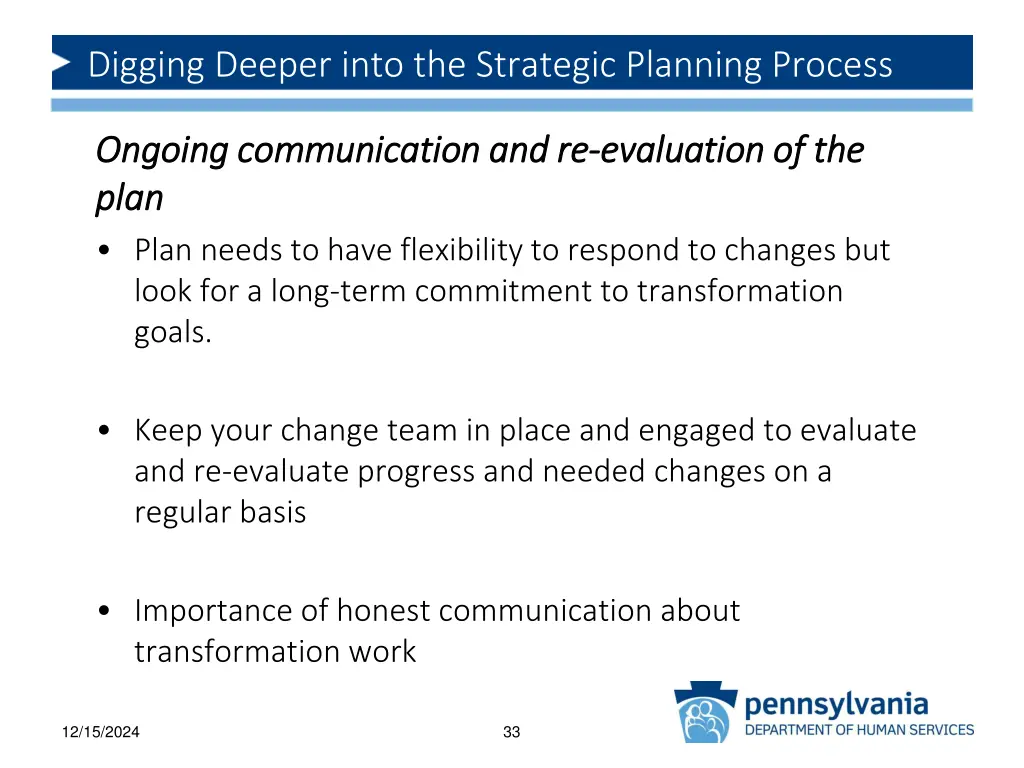 digging deeper into the strategic planning process 2