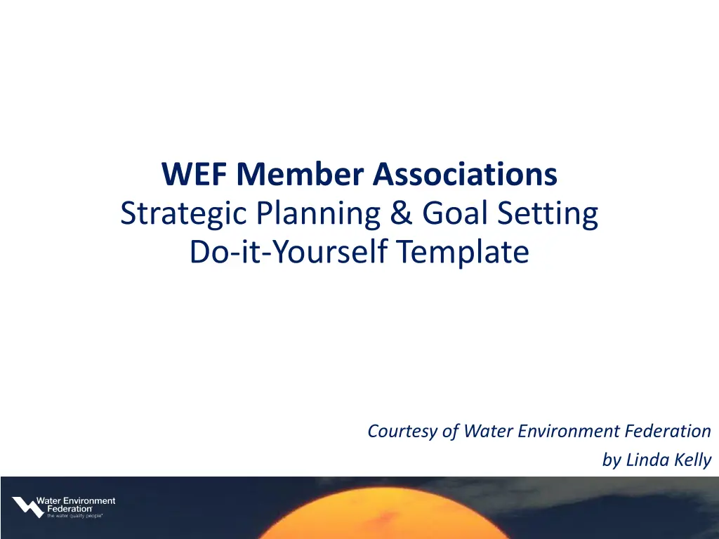 wef member associations strategic planning goal