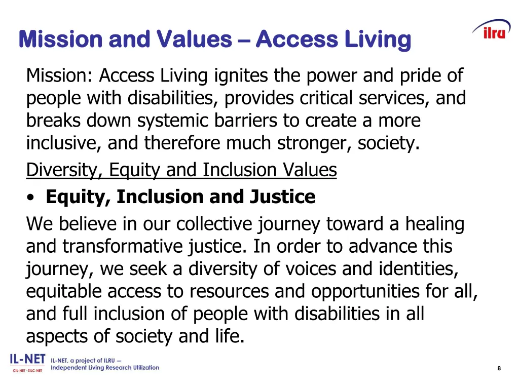 mission and values mission and values access