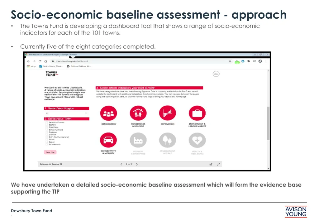 socio economic baseline assessment approach 1