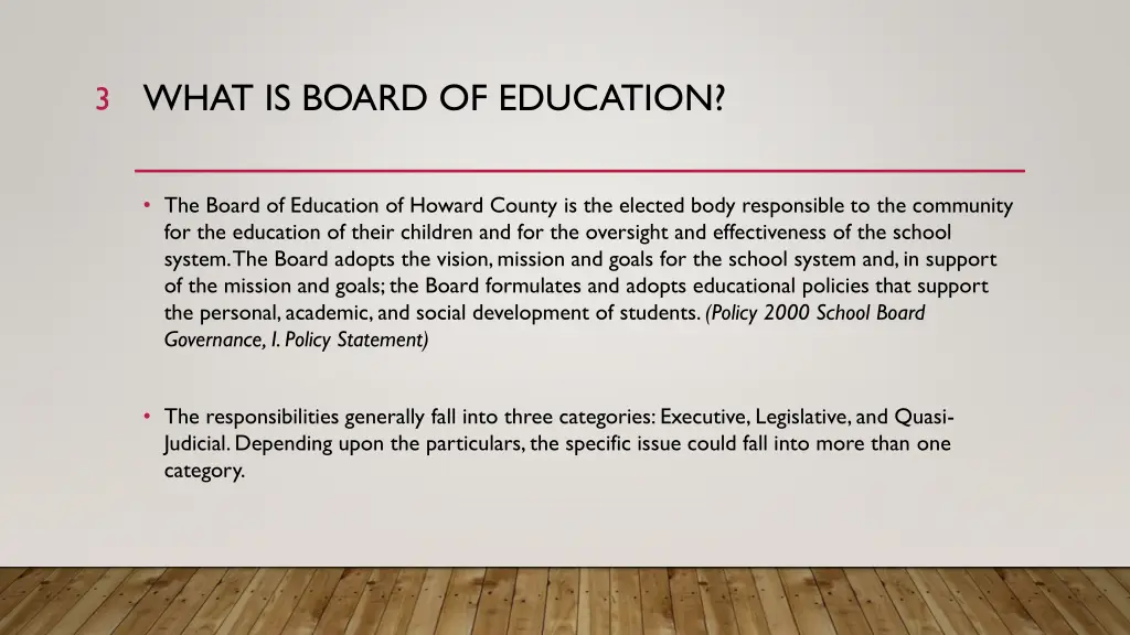 what is board of education