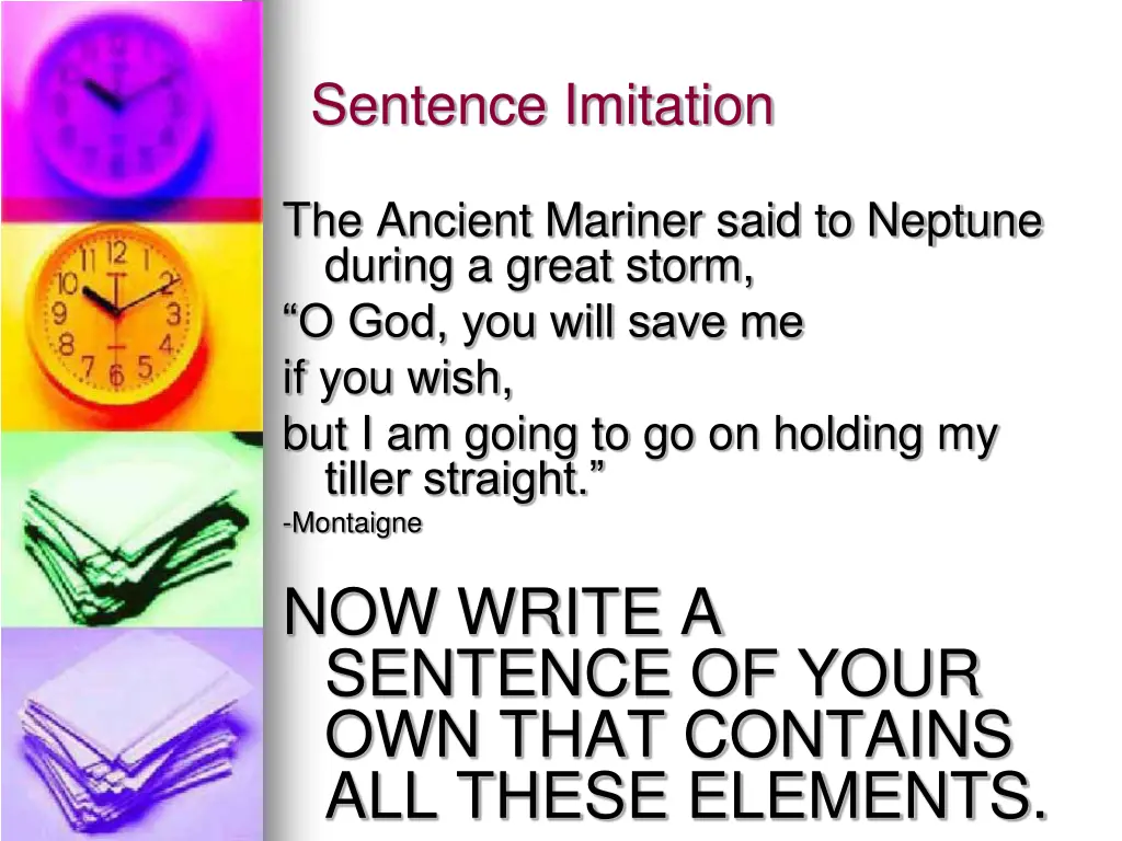 sentence imitation 3