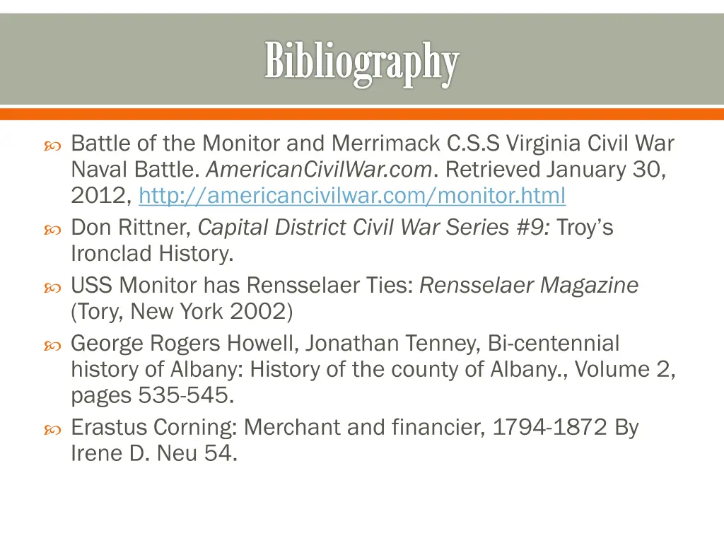 bibliography