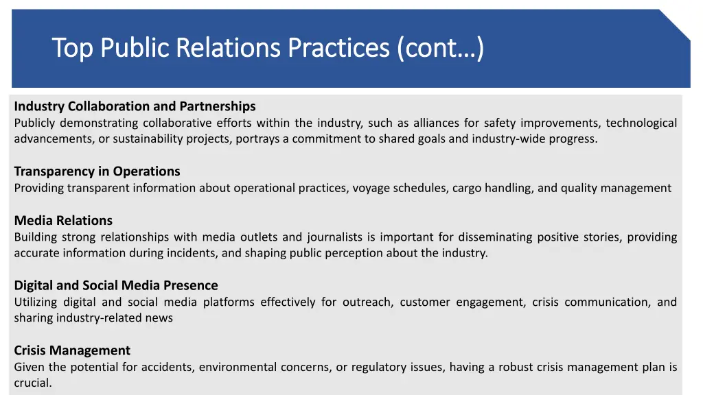 top public relations practices top public 2