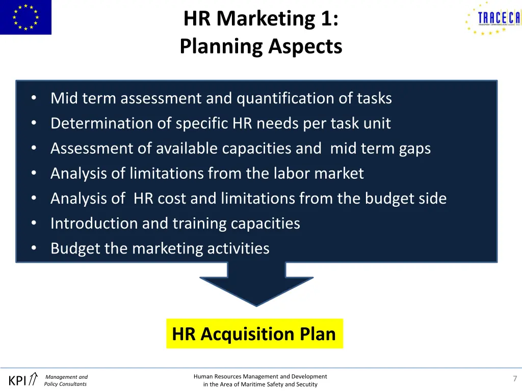 hr marketing 1 planning aspects