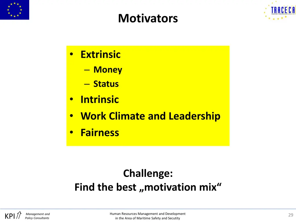 motivators