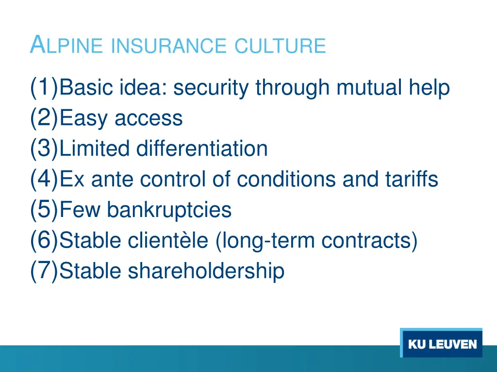 a lpine insurance culture