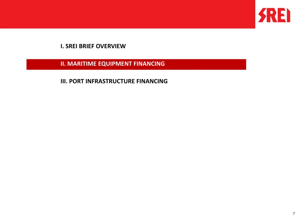 i srei brief overview 1