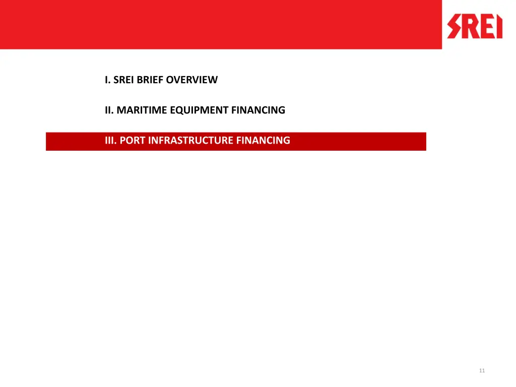 i srei brief overview 2