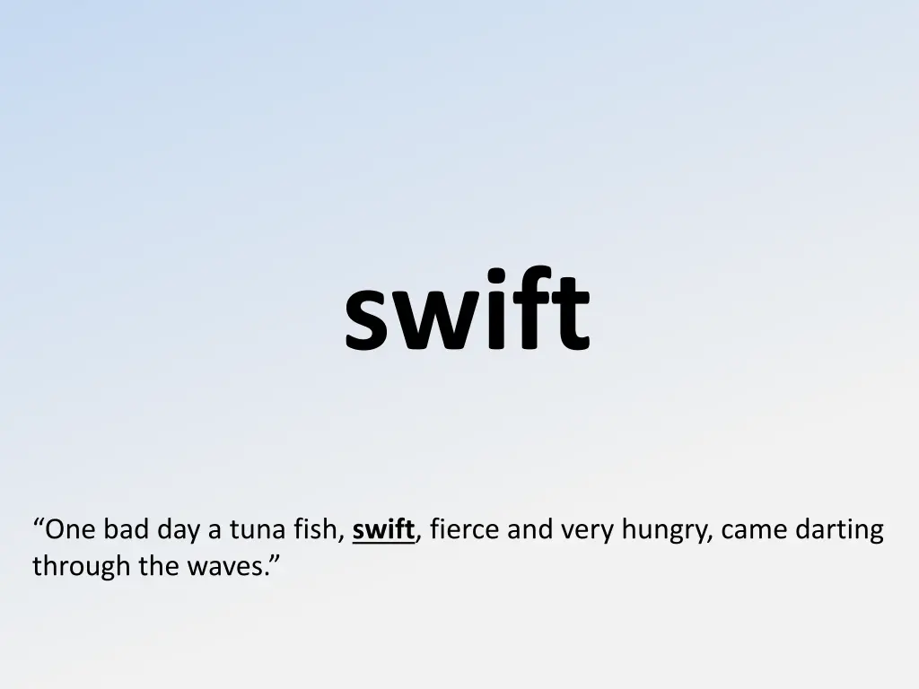 swift