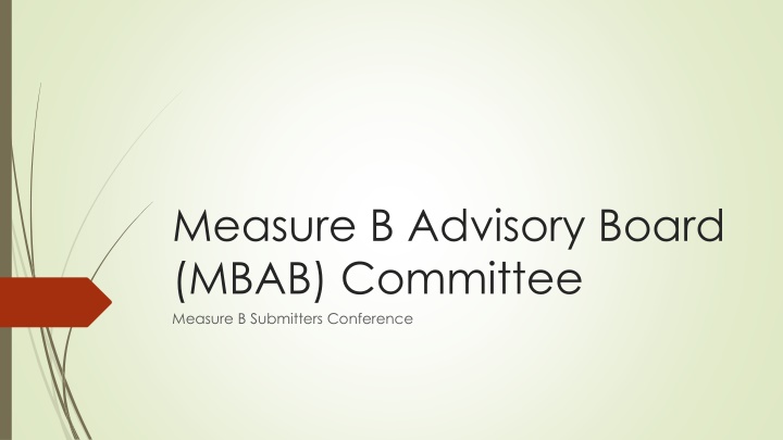 measure b advisory board mbab committee measure