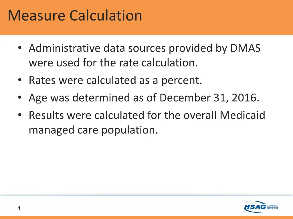 measure calculation