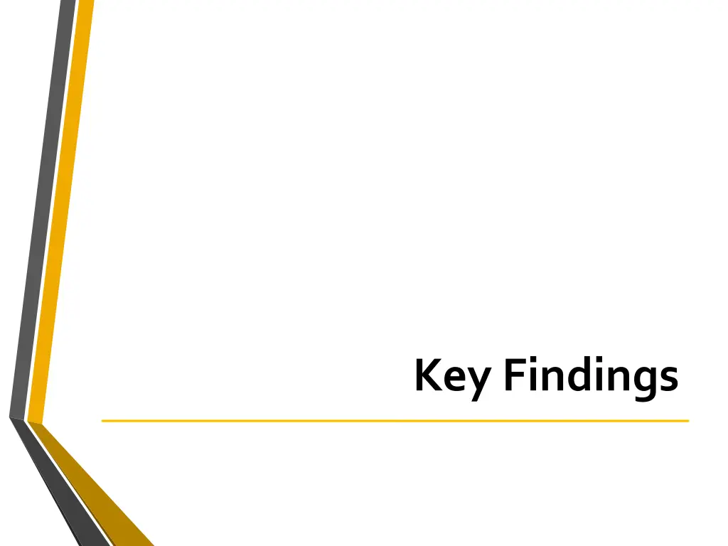 key findings