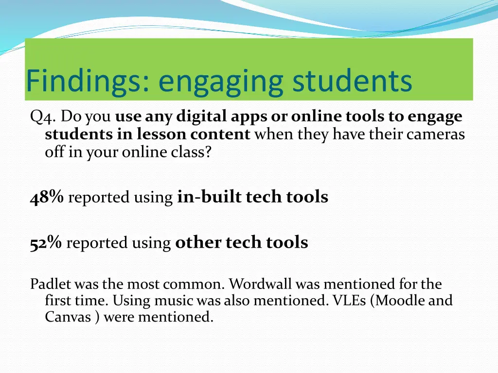 findings engaging students