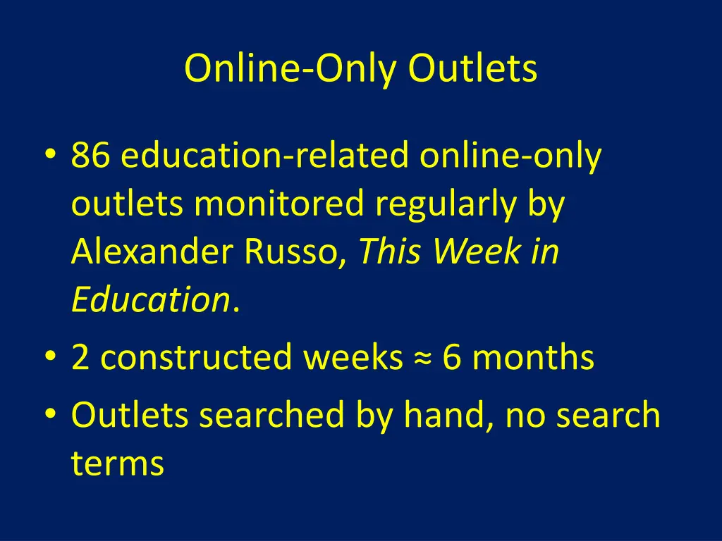 online only outlets