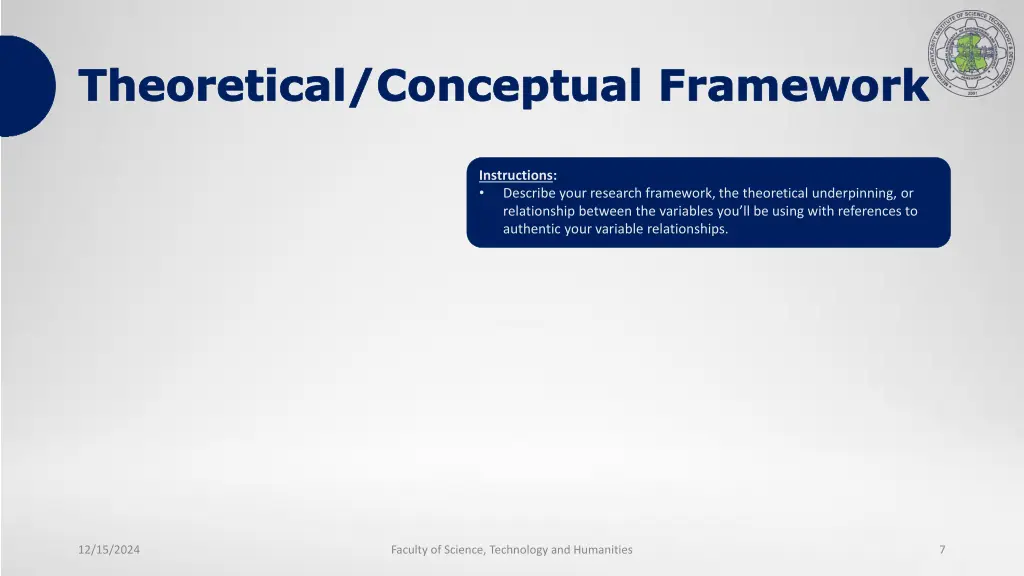 theoretical conceptual framework