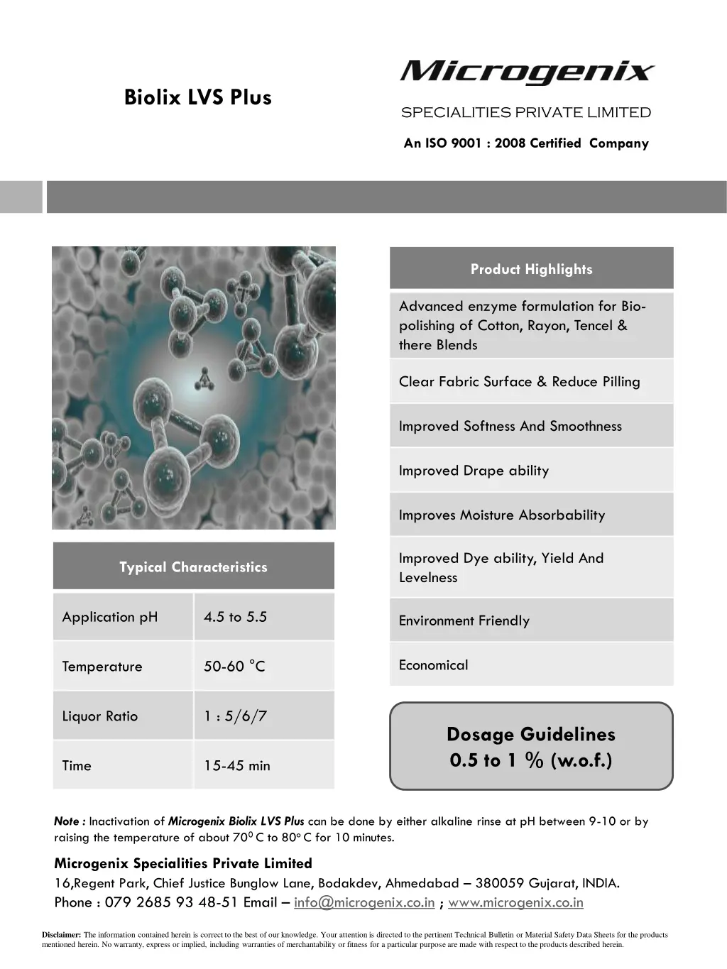 biolix lvs plus