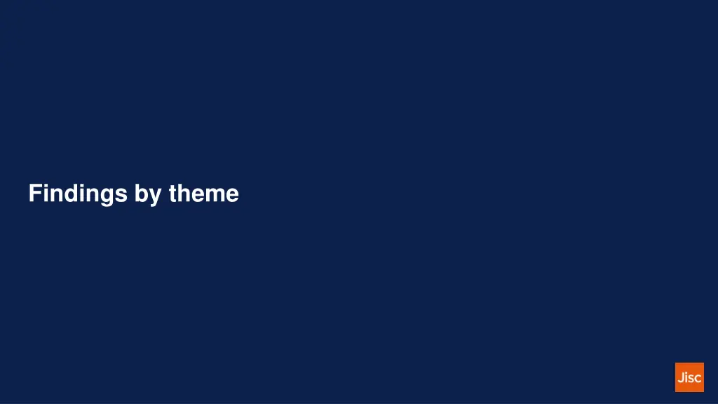 findings by theme