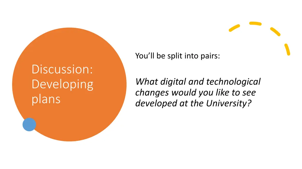 you ll be split into pairs