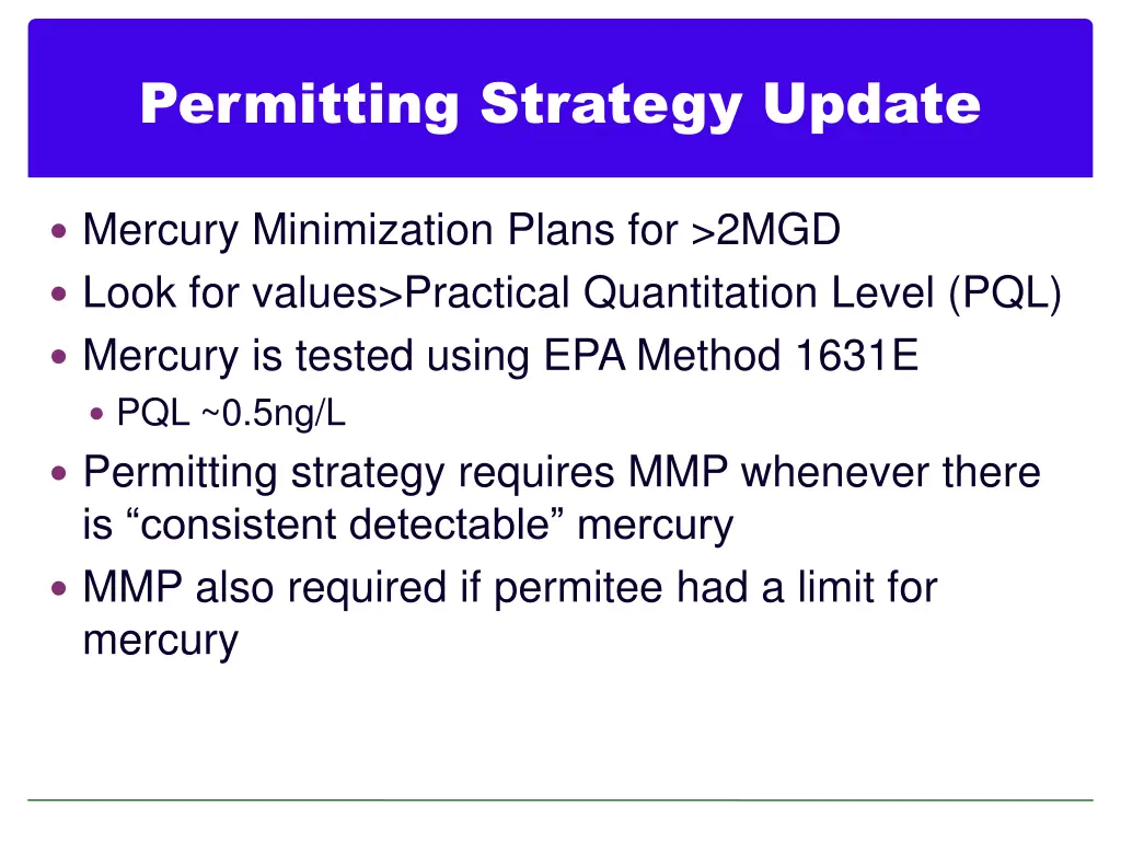 permitting strategy update 3