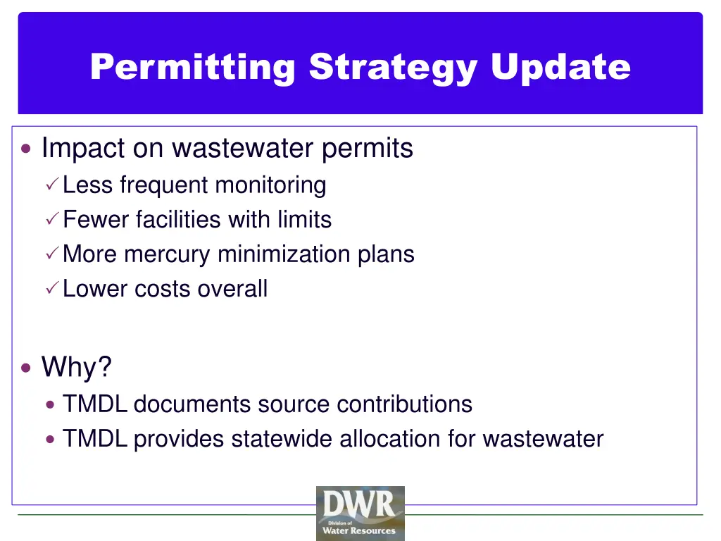 permitting strategy update 5