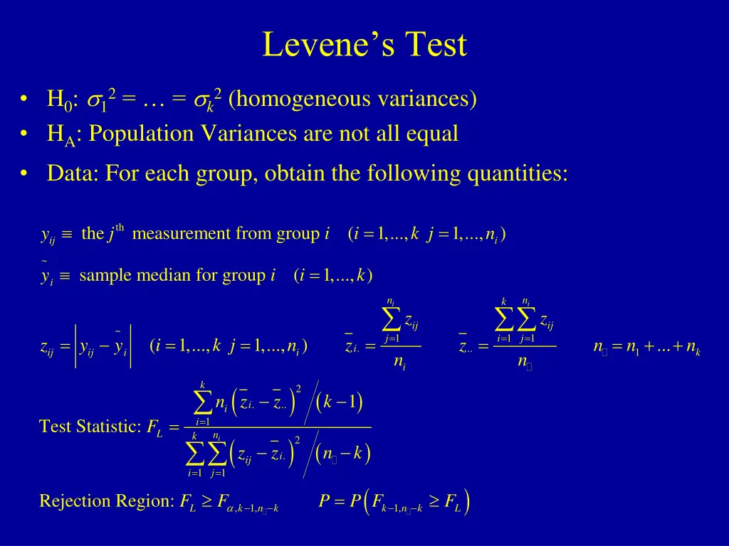 levene s test