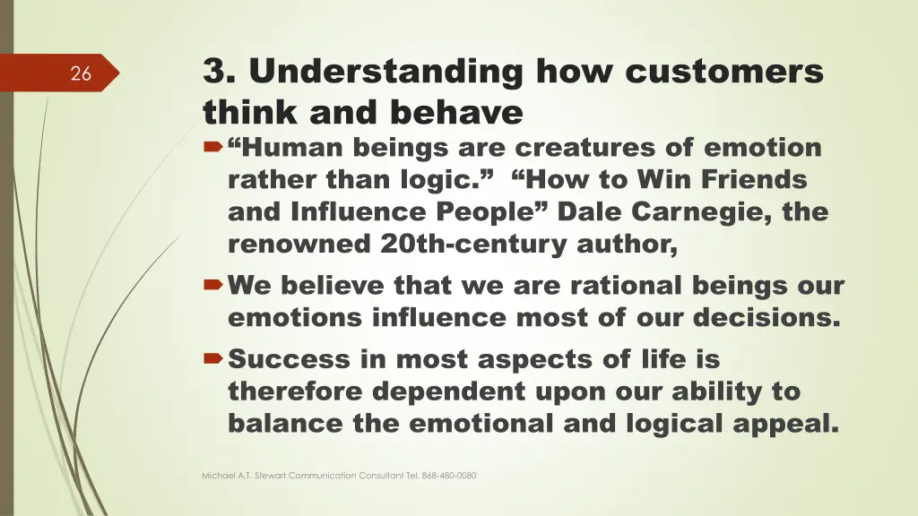 3 understanding how customers think and behave