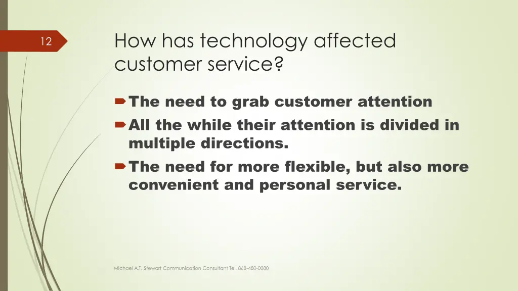 how has technology affected customer service