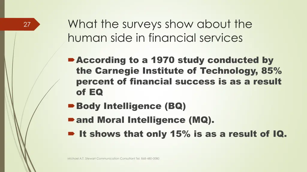 what the surveys show about the human side