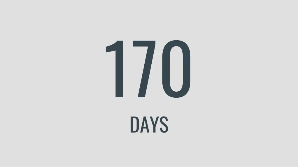 170 days