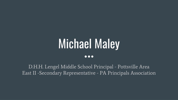 michael maley