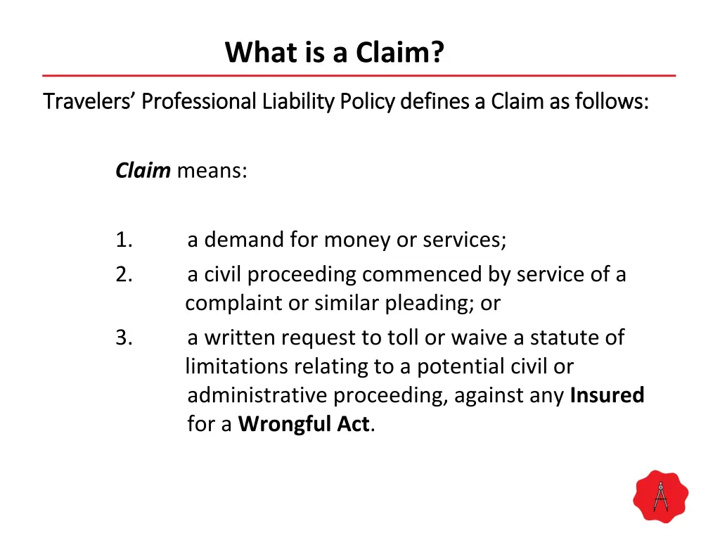 what is a claim