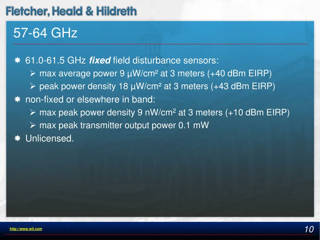 57 64 ghz