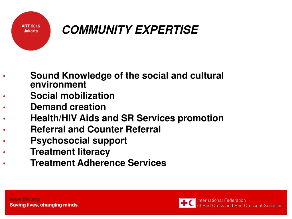 community expertise