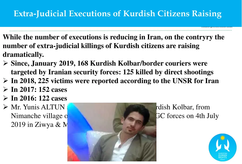 extra judicial executions of kurdish citizens