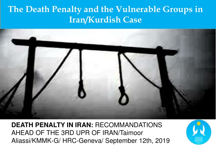 the death penalty and the vulnerable groups