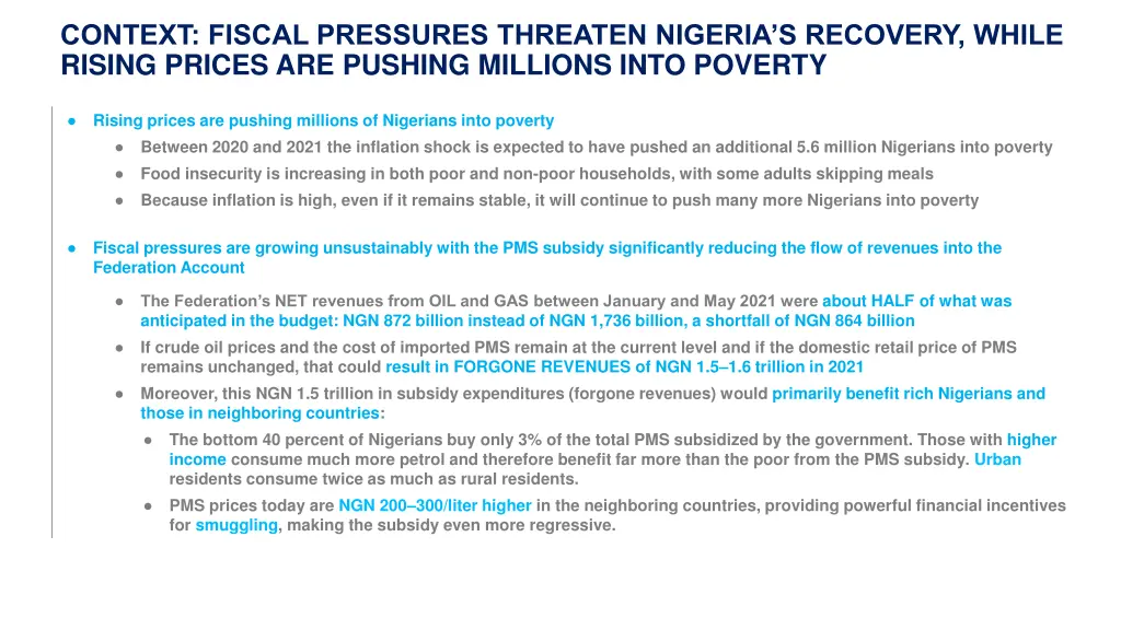 context fiscal pressures threaten nigeria