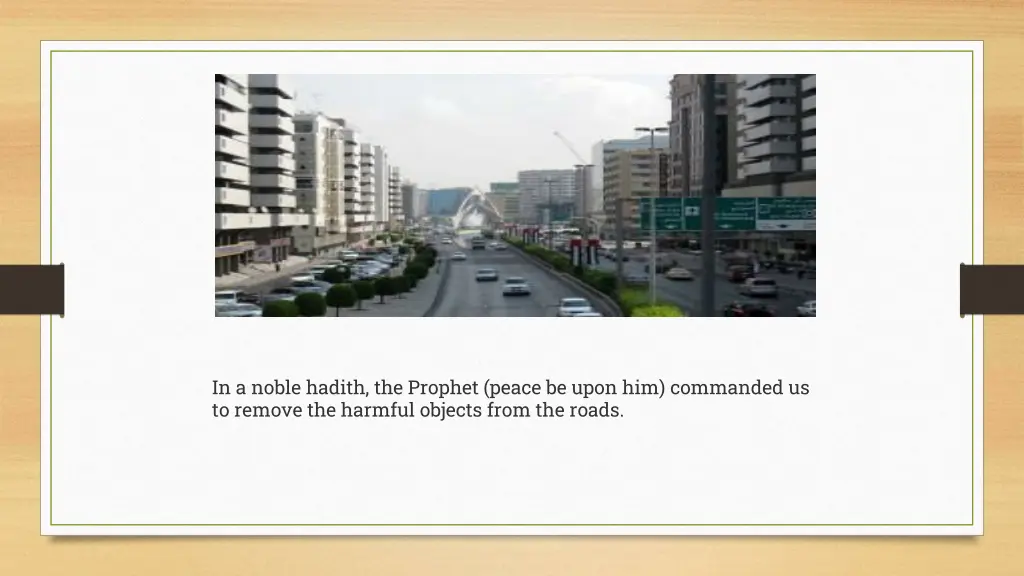 in a noble hadith the prophet peace be upon