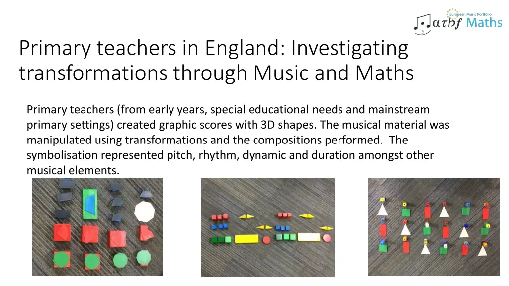 primary teachers in england investigating