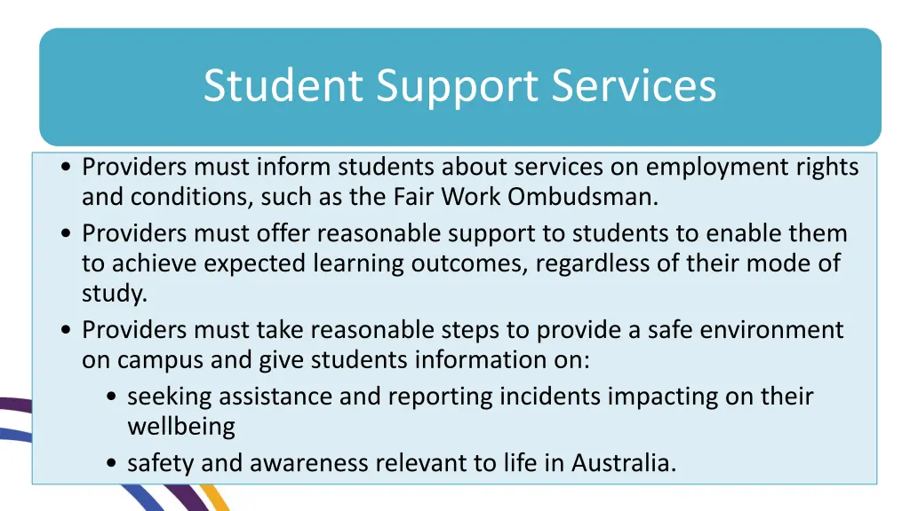 student support services