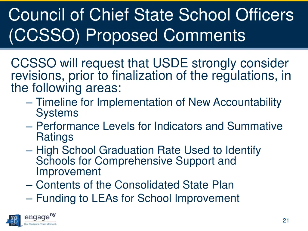 council of chief state school officers ccsso