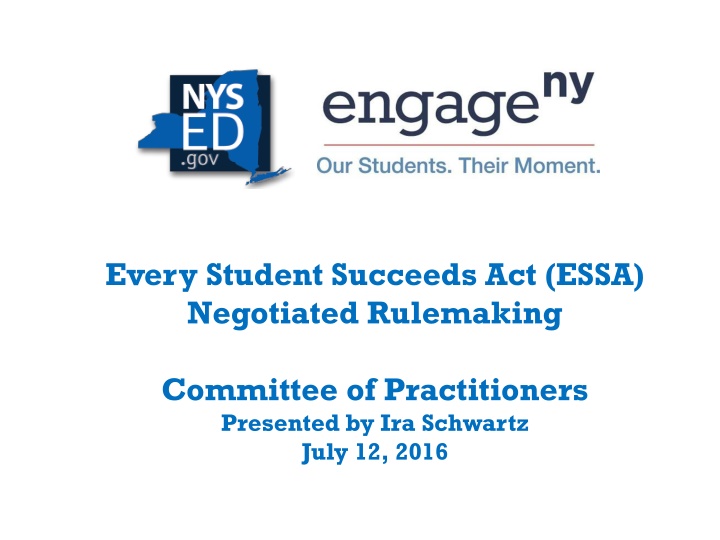 every student succeeds act essa negotiated