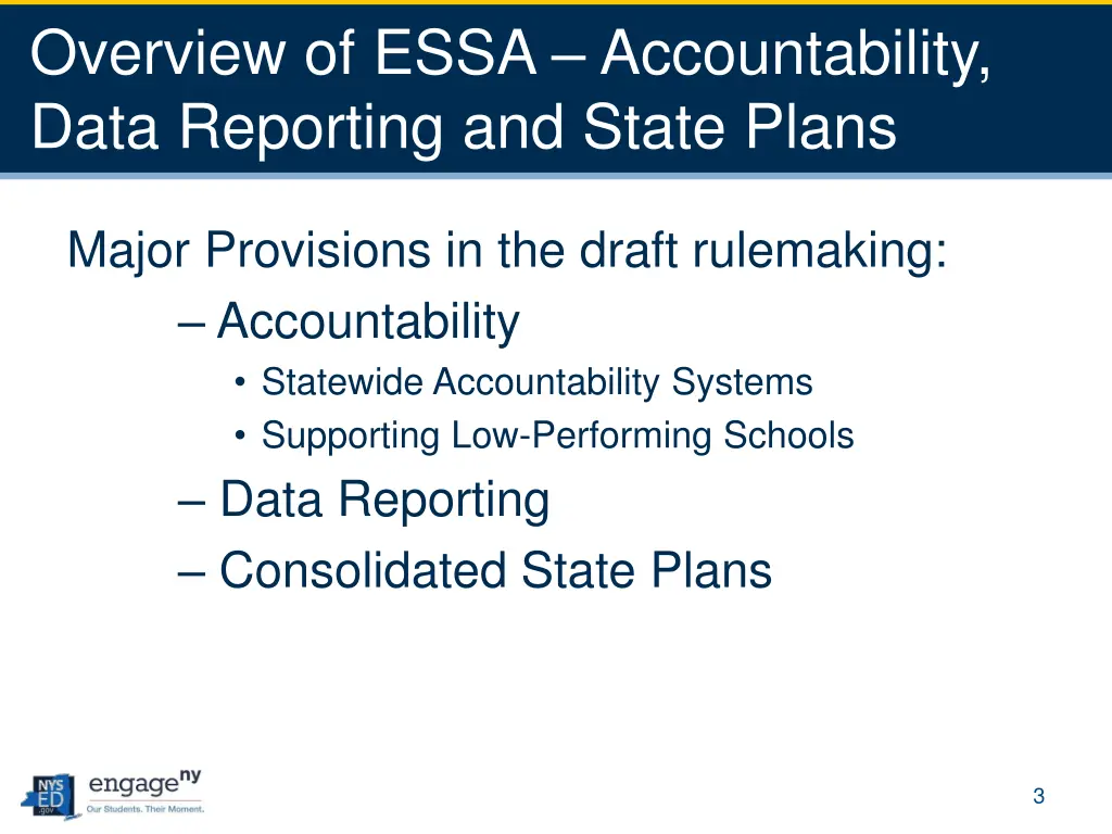 overview of essa accountability data reporting