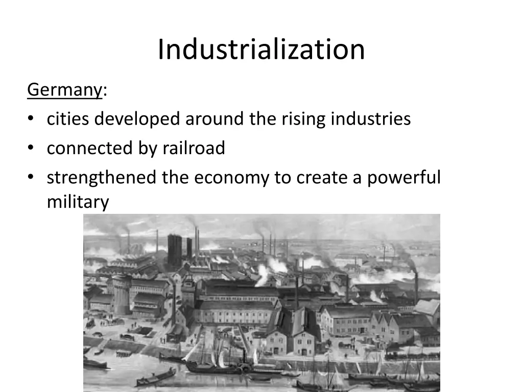 industrialization